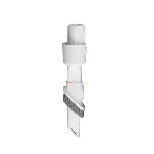 UDXZAIJQ Lange Flachbürste Zwei-in-Eins-Saugdüsenzubehör, kompatibel mit Dreame V8 V9 V9P V10 XR V11 V12 T10 T20 T30 Staubsauger(White Long Flat Suction) von UDXZAIJQ
