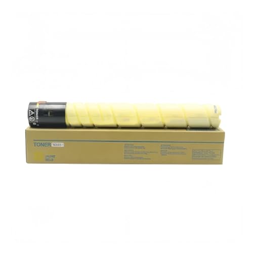 UDXZAIJQ TN 321 Tonerkartusche TN321, kompatibel mit Konica Minolta Bizhub C221 C281 C221S C224 C284e C7822 C7828 C7122 C7128 Drucker(Standard Y) von UDXZAIJQ