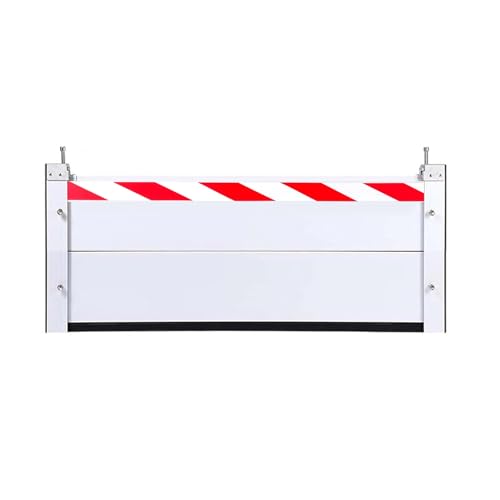 Hochwasserschutzbarriere 90-99cm Aluminium Wiederverwendbare Dichtung Für Tur Garagentor Haustür Mobiler Hochwasserschutz Mit Zuverlässigem Schutz Für Keller Straßen Einfahrt​(99 * 40cm) von UE-MAOLU