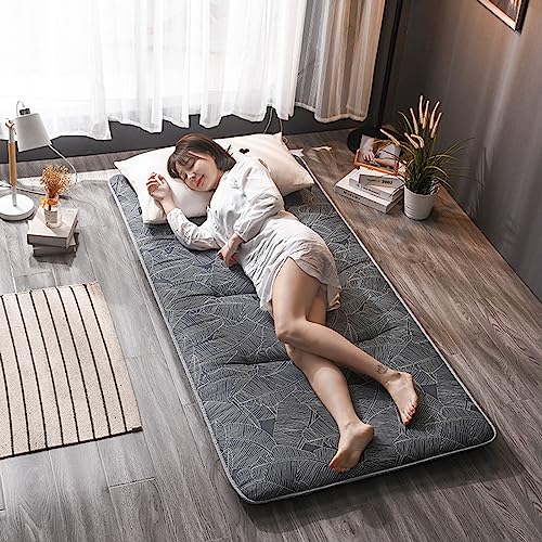Japanische Bodenmatratze, japanische Futon-Faltmatratze, aufrollbare Matratze, Tatami-Matte, atmungsaktive Bodenliege, Gästebett für Campingcouch, Twin Full Queen ( Color : C , Size : Single(90x200cm) Japanische Bodenmatratze, japanische Futon-Faltmatratze, aufrollbare Matratze, Tatami-Matte, atmungsaktive Bodenliege, Gästebett für Campingcouch, Twin Full Queen ( Color : C , Size : Single(90x200cm) von UE-MAOLU