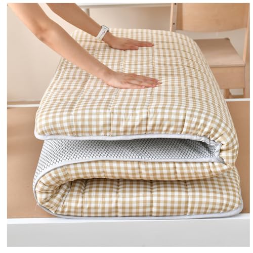 UE-MAOLU Faltbare Futonmatte, Faltbare Aufrollbare Thai-Massagebettmatte Schlafboden Atmungsaktive Schlafmatratze Für Die Campingcouch Zu Hause (04,180 * 200cm) von UE-MAOLU