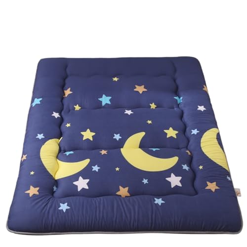 UE-MAOLU Japanische Tatami-Matte, Futon-Bodenmatratze, Faltbare Schlafmatte mit Waschbarem Bezug und Tragetasche(G,100 * 200cm) von UE-MAOLU