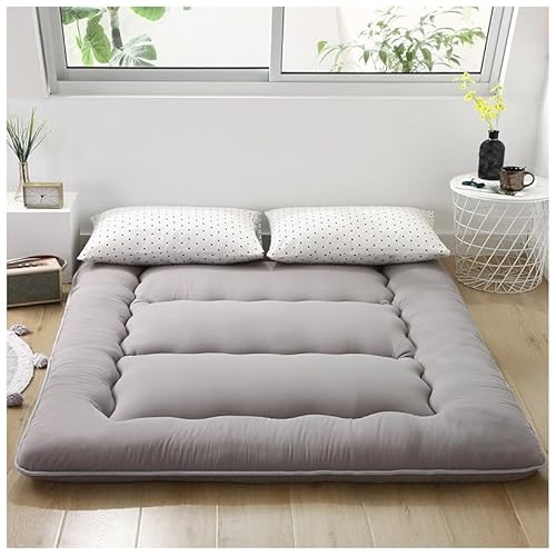 UE-MAOLU Traditionelle Japanische Tatami-Matratze, 4 Zoll Futon-Matratze, Bodenmatte Aus 100% Baumwolle, Tragbare Roll-Up-Isomatte, Gäste-Isomatte Und Campingbett G,1.2 * 2m(47 * 78in) von UE-MAOLU