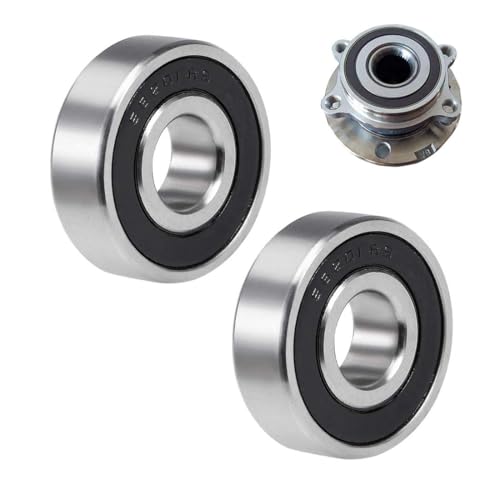 UEAVOID 2 Stück S608-2RS Rillenkugellager doppelt versiegelt 440C Edelstahl(8mmx22mmx7mm) von UEAVOID