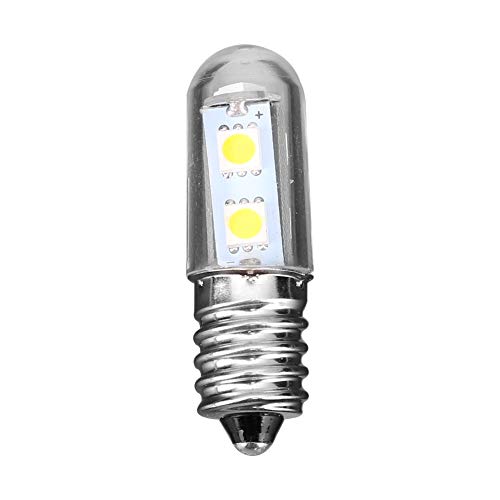 Mini 1,5 W E14 LED 5050 SMD Lampe Mais Ersatz Leuchte für Kühlschrank Kühlschranklampe Kühlschrankglühbirnen (Warmweiß) von UEB