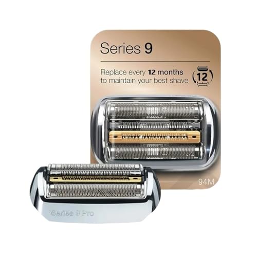 Electric Series 9 Pro 94M, Kompatibel Mit Braun, 94M 9030S 9040S 9050CC 9070CC 9040s 9080cc 9093s 9095cc, Ersetzen Sie Den Rasierkopf von UEDBKCUJ