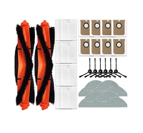 Rollen-Seitenbürste, Hepa-Filter, Wischtuch, Staubbeutel, Kompatibel Mit Cecotec, Kompatibel Mit Conga, 7490 Ultimate Genesis, 7490 Ultimate Home Parts, Staubsauger-Ersatzteile(13set) von UEDBKCUJ