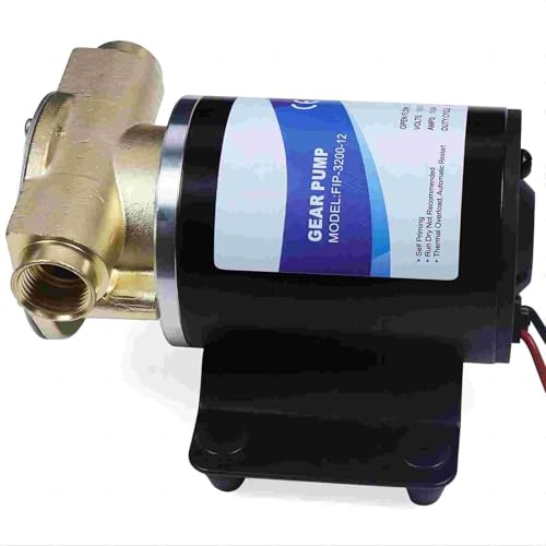 12V Wasserpumpe 120W Frischwasserpumpe mit 23L/min, Schwarz, 38dB, 1m Saughöhe, 3m Förderhöhe, 20mm Anschlüsse 12V Wasserpumpe 120W Frischwasserpumpe mit 23L/min, Schwarz, 38dB, 1m Saughöhe, 3m Förderhöhe, 20mm Anschlüsse von UESUENYENS
