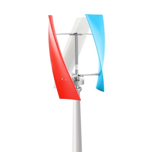 400W Vertikale Windturbine 24V mit 3 Blättern, Controller & Laderegler - IP67 für Boote, Wohnwagen & Deck | Hohe Effizienz PMG Generator 400W Vertikale Windturbine 24V mit 3 Blättern, Controller & Laderegler - IP67 für Boote, Wohnwagen & Deck | Hohe Effizienz PMG Generator von UESUENYENS