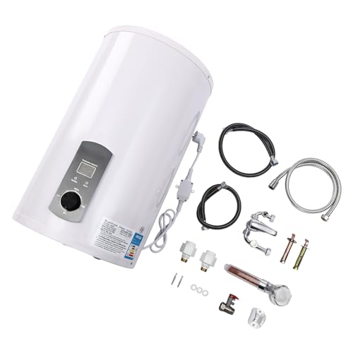 Elektrospeicher Warmwasserspeicher Boiler, Elektrischer Wassererhitzer Elektro Wandhängender Boiler 35 Liter Heizleistung - Elektrischer Tank-Wassererhitzer 2,0 kW 220 Volt von UESUENYENS