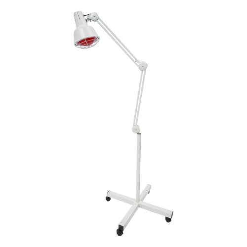 Infrarot Lampe mit 275W IR Bulb Lampe, Infrarotlampe mit Ständer, Temperatur- und Höhenverstellbar Wärmelampe Rotlichtlampe, 360 ° Infrarotstrahler für Infrarottherapie Leichtigkeit Muskelentspannung Infrarot Lampe mit 275W IR Bulb Lampe, Infrarotlampe mit Ständer, Temperatur- und Höhenverstellbar Wärmelampe Rotlichtlampe, 360 ° Infrarotstrahler für Infrarottherapie Leichtigkeit Muskelentspannung von UESUENYENS