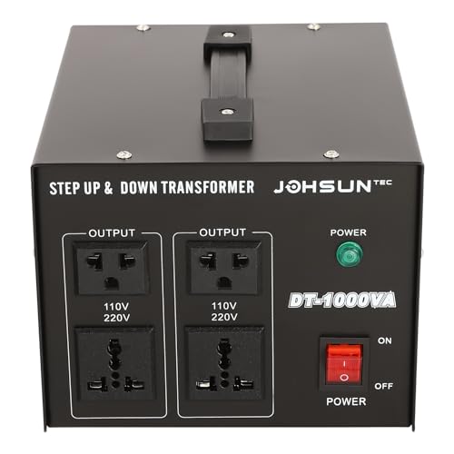 UESUENYENS Transformator 1000W Spannungswandler 220V/240V auf 110V Wandler Converter Stromwandler für Elektronische und Elektrische Geräte UESUENYENS Transformator 1000W Spannungswandler 220V/240V auf 110V Wandler Converter Stromwandler für Elektronische und Elektrische Geräte von UESUENYENS
