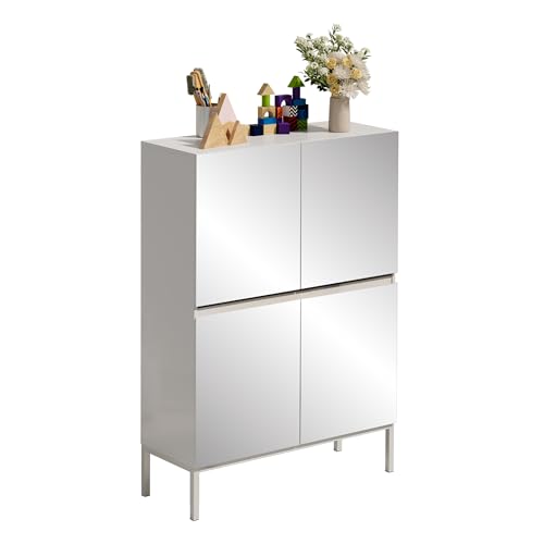UEV Spiegelschrank mit 4 Türen Wohnzimmer Schlafzimmer Weiß UEV Spiegelschrank mit 4 Türen Wohnzimmer Schlafzimmer Weiß von UEV