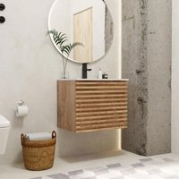 UEV - Waschtisch mit Unterschrank, Waschbeckenunterschrank 60cm hängend, Schubladen mit Soft-close-System, Waschplatz, Wandwaschbecken, Badezimmmer UEV - Waschtisch mit Unterschrank, Waschbeckenunterschrank 60cm hängend, Schubladen mit Soft-close-System, Waschplatz, Wandwaschbecken, Badezimmmer von UEV