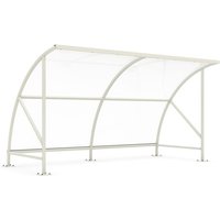 wsm® Überdachung SWING im Rundbogen-Design, Breite 4.080 mm, RAL 9002 grauweiß wsm® Überdachung SWING im Rundbogen-Design, Breite 4.080 mm, RAL 9002 grauweiß von wsm®