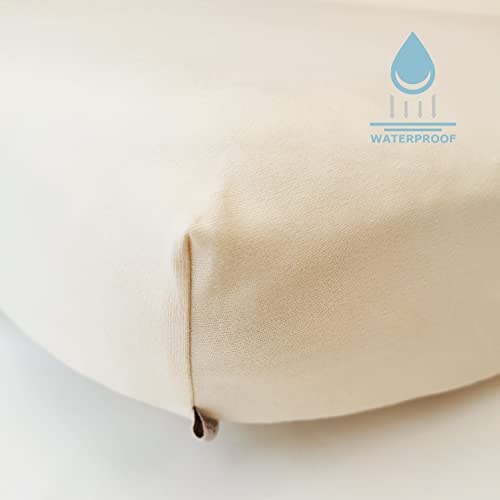 ÜneeQbaby Wasserdichtes, voll ausgestattetes Bettlaken - Bio-Baumwolle, Oeko-TEX Klasse I-Zertifiziert, Matratzenbezugschutz für Babybett, Kleinkind und Kinderbett ÜneeQbaby Wasserdichtes, voll ausgestattetes Bettlaken - Bio-Baumwolle, Oeko-TEX Klasse I-Zertifiziert, Matratzenbezugschutz für Babybett, Kleinkind und Kinderbett von ÜneeQbaby