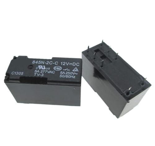 12V-Relais 845N-2C-C-12VDC 845N-2C-C 12VDC 845N2CC 12V 12VDC DC12V 5A 250VAC DIP8 von UFNXKWBAS