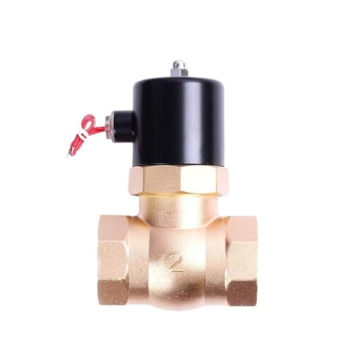 2" High Temperature Steam Solenoid Valve Normally Closed Brass Two Way Internal Thread Electric Valve 220V 110V 24V 12V(12VDC) von UFNXKWBAS