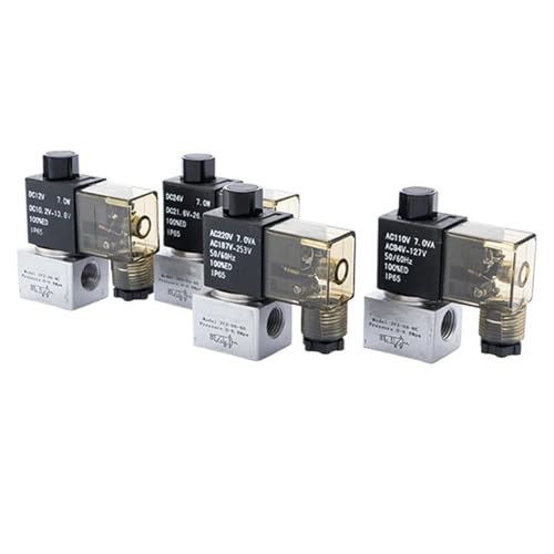 3V2-06-NC 3V2-08-NO Vakuum-Magnetventil Direktwirkendes Ventil Unterdruck-Umschaltventil Hochfrequenz(3V2-08-NC-DC24V) von UFNXKWBAS