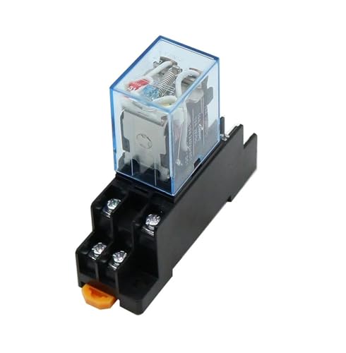 MY2P HH52P MY2NJ 12 V 24 V DC / 110 V 220 V AC Spule Allzweck-DPDT-Mikro-Mini-Relais mit Sockelsockel(DC,48V) von UFNXKWBAS