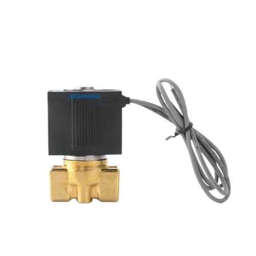 VX2120 G1/8 1/4 3/8 Brass Solenoid Valve 2 way 2 position Air Steam Water Valve Normal Close Type(VX2120 06 G1-8,DC12V_1PC) von UFNXKWBAS