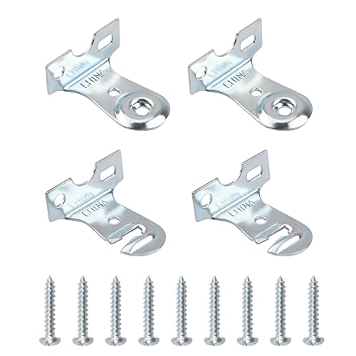 UFURMATE Rollo-Halterung, 2 Sets aus Metall, für Rollo/Fenster, Außenmontage, Strapazierfähig, für Vorhänge, Rollo/Jalousien (Außenmontage) von UFURMATE