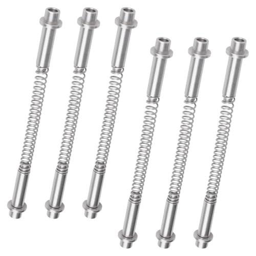 UFURMATE Screen Storm Türscharnierstift-Set, 6 Sets K 5131 Sturmtürscharnierstifte, Türreparatur, Ersatzteile für Bildschirm- und Sturmtüren (Edelstahl) von UFURMATE