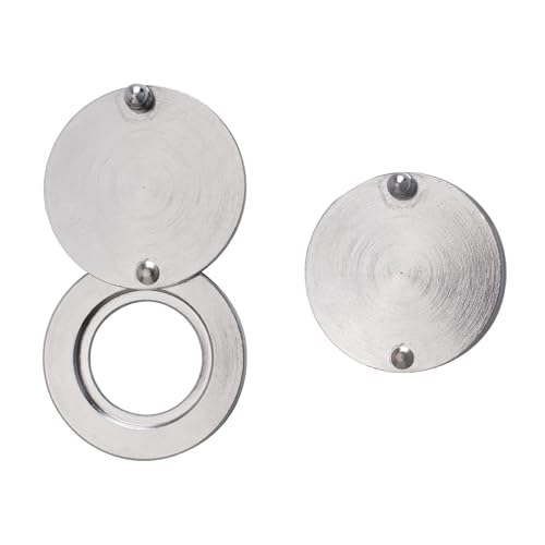 UFURMATE Türspion-Abdeckung, 2 Stück, helles Chrom-Messing, Sicherheitstür-Katzenaugenabdeckungen, Türspion, Privatsphäre, drehbare Abdeckungen, Türspion, Türspion, Türspion, Türspion, Türspion, von UFURMATE