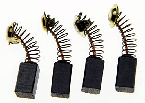 4 Stück Kohlebürsten 999021 geeignet für Hitachi Elektrowerkzeuge Elektrowerkzeuge Motorbürsten G12SS G12SR2 D13V DH20 C8FSE C8FSHE 6,5 x 7,5 x 13 von UFelice