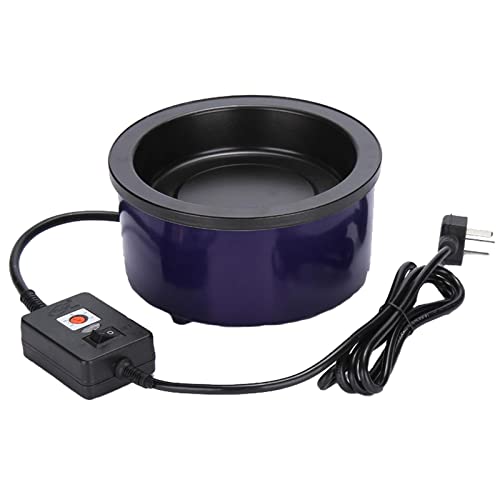 DIY Hot Melt Glue Pot, 200 W elektrische Heißklebepfanne, einstellbare Temperatur, Klebetopf, Klebewerkzeuge für Klebestifte, Pellets, Perlen von UGCER