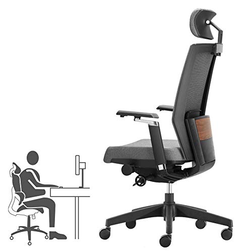 Renovierung Haus Mesh Bürostuhl Nylon Chefsessel Ergonomischer Bürostuhl Computer-Schreibtischstuhl Verstellbare Kopfstütze und Lendenwirbelstütze und 3D-Armlehne PU Computertisch Gaming Racing Stuhl Renovierung Haus Mesh Bürostuhl Nylon Chefsessel Ergonomischer Bürostuhl Computer-Schreibtischstuhl Verstellbare Kopfstütze und Lendenwirbelstütze und 3D-Armlehne PU Computertisch Gaming Racing Stuhl von UGD8TQR