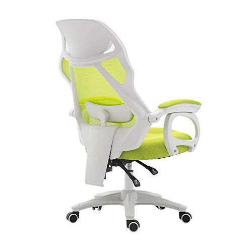 Renovierung Hausstuhl Drehstuhl Bürostuhl Haushalt Liege Mesh Sitz Ergonomie mit Massage Lendenwirbelstütze Computerstuhl Heben Rotation Personalstuhl Nennbelastbarkeit:250 kg Blau von UGD8TQR