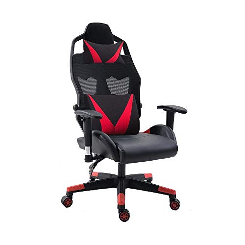 UGD8TQR Renovierung Hausstuhl Drehstuhl Computerstuhl Ergonomie Verstellbarer Bürostuhl Multifunktion Liegestuhl Hohe Rückenlehne ES Stuhl Game Chair mit Kopfstütze und Lendenwirbelstütze Blau UGD8TQR Renovierung Hausstuhl Drehstuhl Computerstuhl Ergonomie Verstellbarer Bürostuhl Multifunktion Liegestuhl Hohe Rückenlehne ES Stuhl Game Chair mit Kopfstütze und Lendenwirbelstütze Blau von UGD8TQR