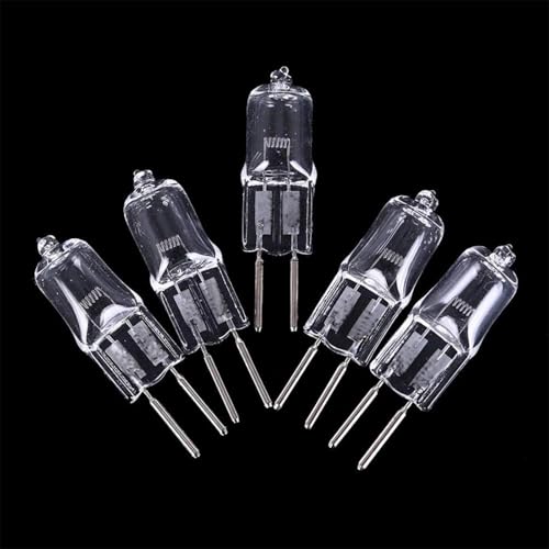 UGEFKMQ 5 STÜCKE Klare Kapsel Halogenlampe G5.3 12V 75W Halogenlampe G5.3 20W 12V für Heimbeleuchtung Klarglas Linse Nachtlichter 35W UGEFKMQ 5 STÜCKE Klare Kapsel Halogenlampe G5.3 12V 75W Halogenlampe G5.3 20W 12V für Heimbeleuchtung Klarglas Linse Nachtlichter 35W von UGEFKMQ