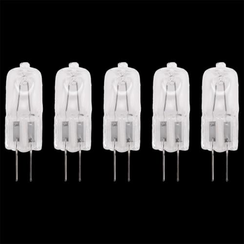UGEFKMQ 5 X G4 230V 20W Halogenlampe 2 Pin Halogen Bulbs G4 50W Warmweiß Dimmbar 20W von UGEFKMQ