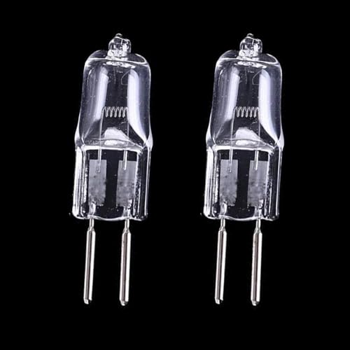 UGEFKMQ G5.3 20W 12V Halogen Leuchtmittel G5.3 12V 35W Halogenlampen warmer Lampensockel Klare Halogen eingesetzte Kristalllampe GU5.3 Bi-Pin glühlampen 5PC 20W von UGEFKMQ