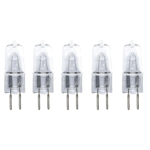 UGEFKMQ Halogenbirne G5.3 220V 50W Dimmbare Kapsel Halogen Glühbirne G5.3 75W 230V 2-polige transparente Kapsellampe Warmweiß 5PC 10W UGEFKMQ Halogenbirne G5.3 220V 50W Dimmbare Kapsel Halogen Glühbirne G5.3 75W 230V 2-polige transparente Kapsellampe Warmweiß 5PC 10W von UGEFKMQ