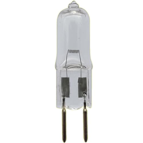 UGEFKMQ Lampen G6.35 100W 24V Halogen Leuchtmittel GY6.35 24V 75W Halogen Glühbirne Wolframlampenperlen Warmweiß 100W 10Pc﻿ von UGEFKMQ