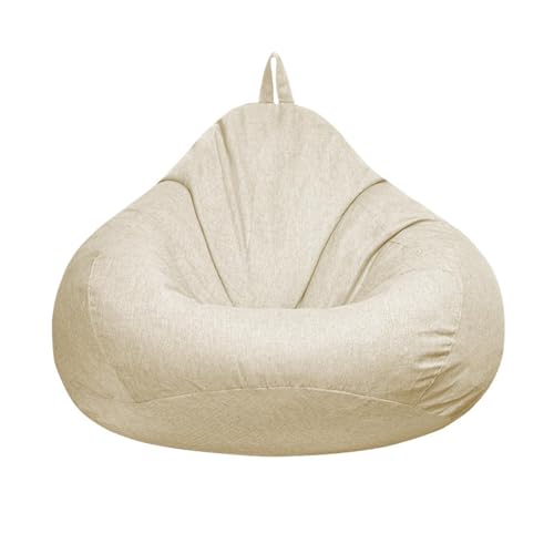UGEFKMQ Sitzsack Sessel Sitzsack Abdeckung Stofftier Aufbewahrung Sitzsack Stuhlbezug Mit Reißverschluss Lazy Puff Sofa Lazy Großer Sitzsack-Sofabezug (Ohne Füllstoff) 100Cm X 120Cm A-5 von UGEFKMQ