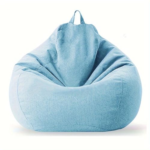 UGEFKMQ Sitzsack Sofa Bodenkissen Großer Sitzsack-Stuhlbezug Klassischer Riesiger Sitzsackbezug Gefüllte Sitzsack Hülle Sitzsack-Aufbewahrung (Kein Füllstoff) 100Cm*120Cm A-11 von UGEFKMQ