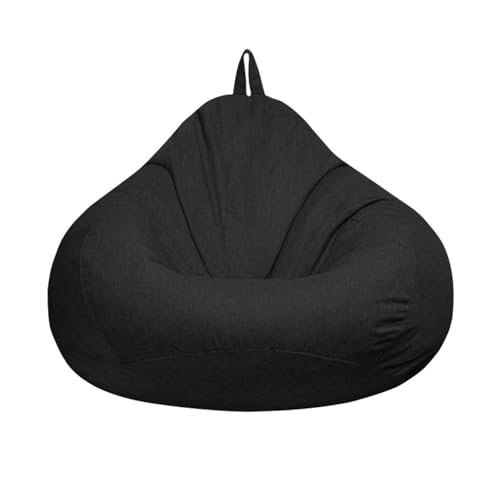 UGEFKMQ Sitzsäcke Kissen Sitzsack Abdeckung Stofftier Aufbewahrung Sitzsack Stuhlbezug Mit Reißverschluss Lazy Puff Sofa Lazy Großer Sitzsack-Sofabezug (Ohne Füllstoff) 70Cm X 80Cm A-1 von UGEFKMQ