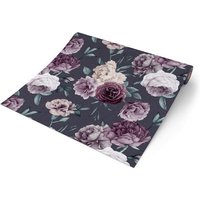 UGEPA Papiertapete Rosen grau rosa B/L: ca. 53x1005 cm von UGEPA