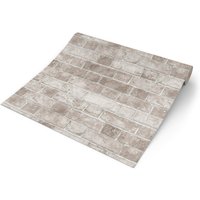 UGEPA Papiertapete Steinoptik beige B/L: ca. 53x1005 cm von UGEPA