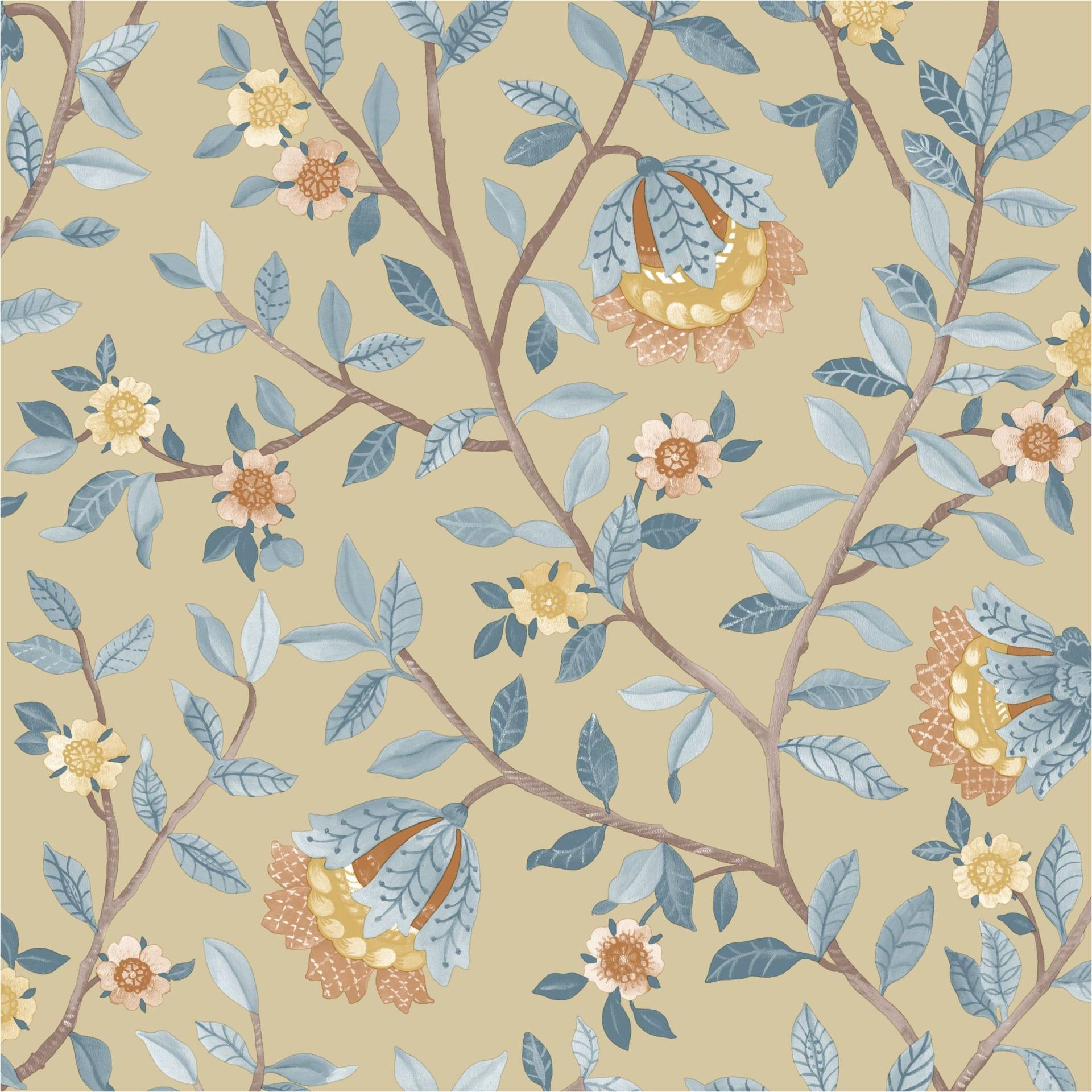 Vliestapete B19902 Botanique Gelb Blumen Vlies 0.53 x 10.05 m Ugépa Vliestapete B19902 Botanique Gelb Blumen Vlies 0.53 x 10.05 m Ugépa von UGÉPA