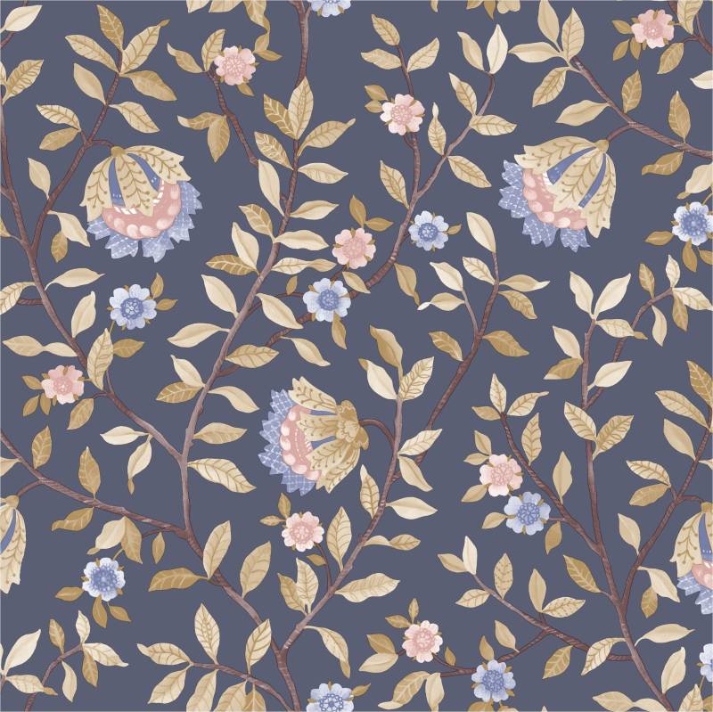 Vliestapete B19981D Botanique Blau Blumen Vlies 1.06 x 10.05 m Ugépa Vliestapete B19981D Botanique Blau Blumen Vlies 1.06 x 10.05 m Ugépa von UGÉPA