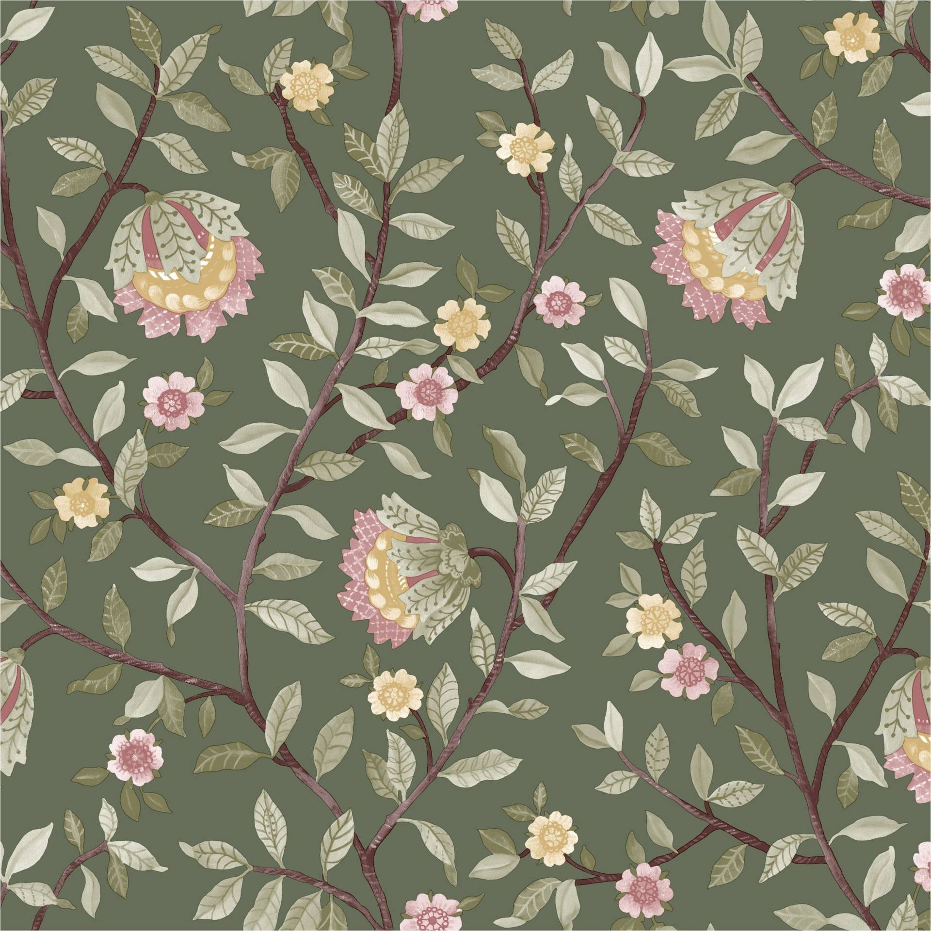 Vliestapete B19984D Botanique Grün Blumen Vlies 1.06 x 10.05 m Ugépa Vliestapete B19984D Botanique Grün Blumen Vlies 1.06 x 10.05 m Ugépa von UGÉPA