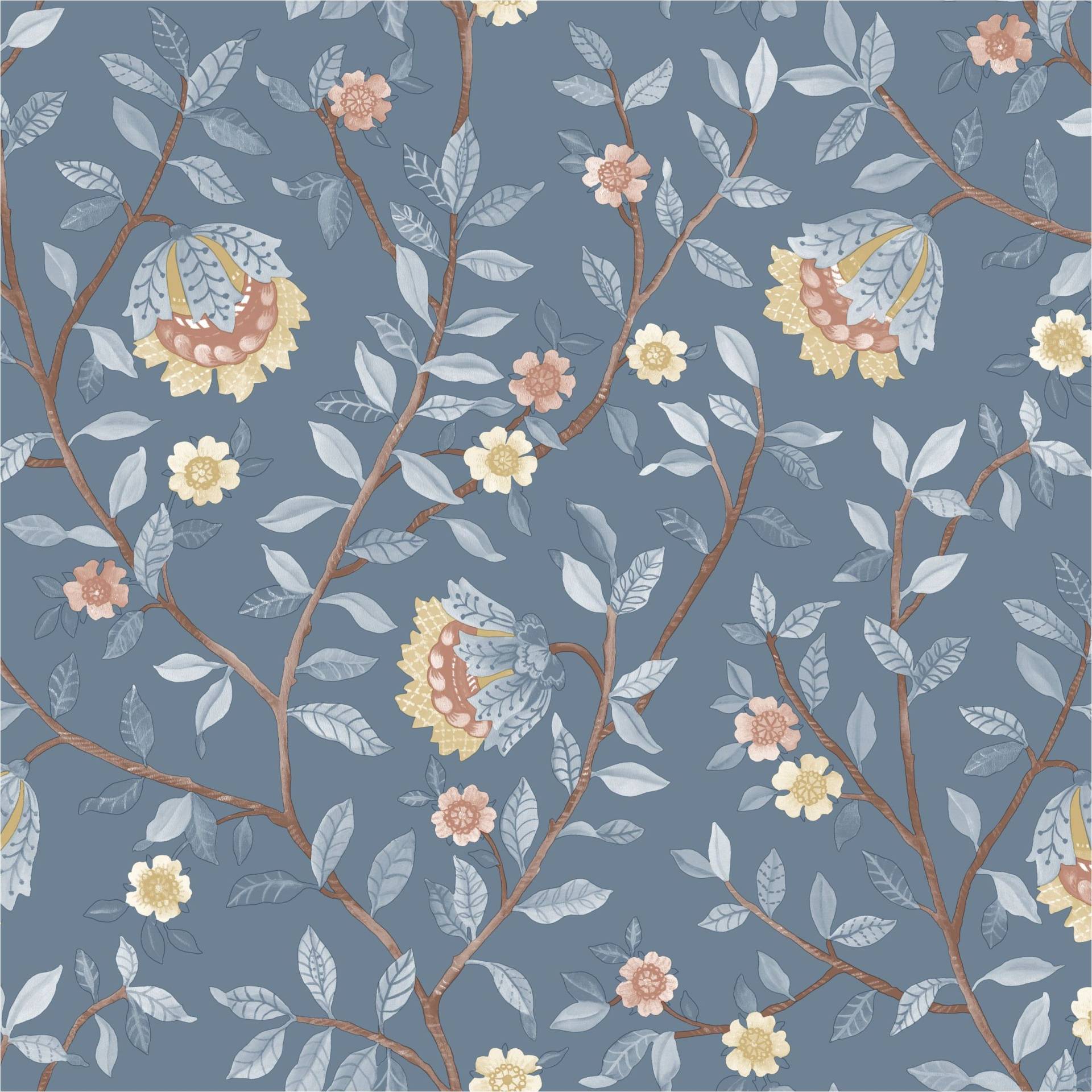 Vliestapete B19991D Botanique Blau Blumen Vlies 1.06 x 10.05 m Ugépa Vliestapete B19991D Botanique Blau Blumen Vlies 1.06 x 10.05 m Ugépa von UGÉPA