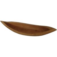 Holzschale Teak 60 cm lang massiv Unikat Handarbeit Holzschale Teak 60 cm lang massiv Unikat Handarbeit von UGG Chemnitz