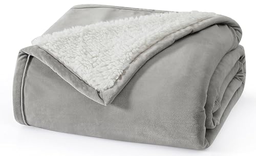 UGG 01465 Bliss Sherpa Vollständig wendbare Überwurfdecke für Couch oder Bett, maschinenwaschbar, pflegeleicht, weicher Plüsch, luxuriöse übergroße Akzentdecken, 178 x 127 cm, Versiegelung von UGG