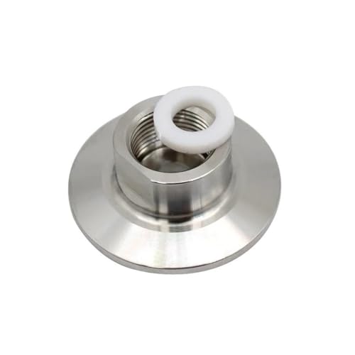 304 Schnelllade-Manometeranschluss, 316L-Edelstahl-Spannfutter-Innengewinde, M14-Innengewinde, M20-Ende (Color : 316L M20 1.5 50.5) von UGLYAF
